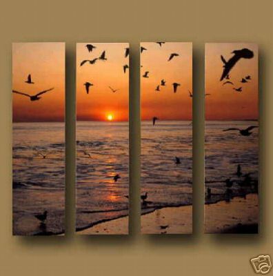 Dafen Oil Painting on canvas seascape painting -set615
